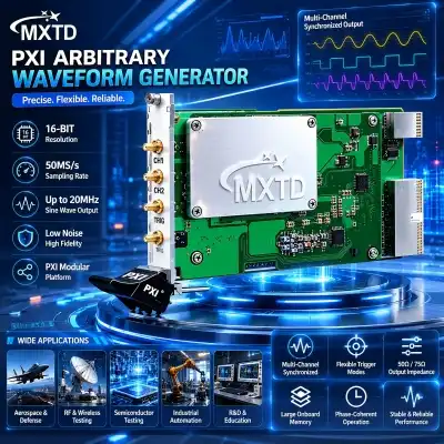 Can PXI Arbitrary Waveform Generators Support Multi-Channel Configurations?